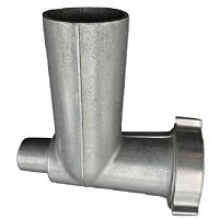 картинка Корпус шнека в сборе с гайкой для ручной мясорубки Помощница от магазина Интерком-НН