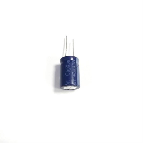 картинка Электролитический конденсатор 47uFx400Vx85°С в алюминиевом цилиндрическом корпусе  от магазина Интерком-НН