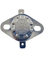 картинка KSD301-10A-170NC термостат с фланцем 170°C нормально замкнутый, горизонтальные контакты 250V 10A от магазина Интерком-НН