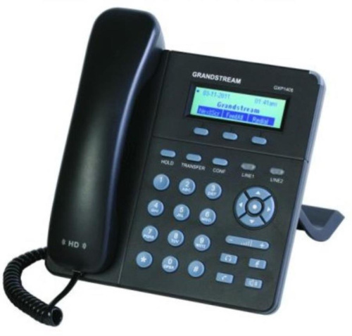 изображение IP телефоны Grandstream GXP1400 магазин Компании Интерком-НН фото 2 картинка GXP1400 IP-телефон Grandstream , Ethernet 10/100Мб/с,SIP 2.0 от магазина Интерком-НН фото 2