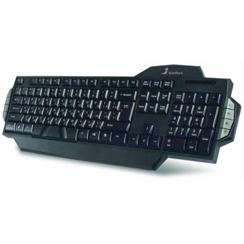 картинка SBK-201U-K Клавиатура SmartBuy проводная мультимедийная эргономичная USB (черная) от магазина Интерком-НН