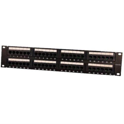 картинка WT-2029B-KR-48 патч-панель Krone IDC 48 портов RJ-45 кат.5е от магазина Интерком-НН