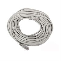 картинка Патч-корд UTP cat. 5e 20м (серый) неэкранированный, литой коннектор от магазина Интерком-НН