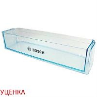 картинка Bosch 00664286 Полка (балкон) УЦЕНКА на дверь холодильника Bosch KGE.., KGS.., KGV.. от магазина Интерком-НН