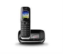 картинка Panasonic KX-TGJ320RUB - Беспроводной цифровой телефон DECT (радиотелефон) цвет: черный  от магазина Интерком-НН