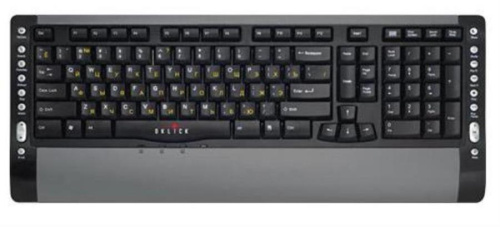 картинка Клавиатура Oklick 410M Black/Silver mmedia PS/2+USB от магазина Интерком-НН