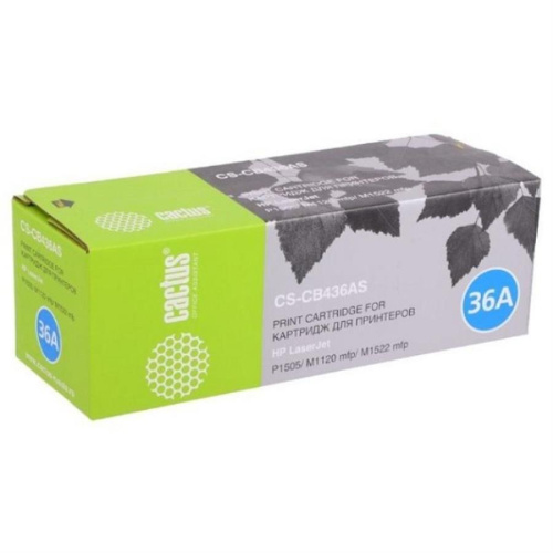 картинка Картридж CACTUS CS-CB436AS для принтеров HP Laser Jet P1505/M1120 mfp/M1522 mfp от магазина Интерком-НН