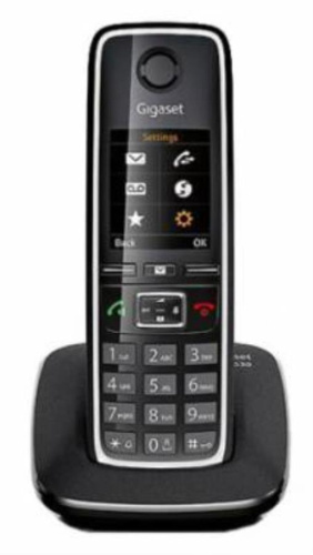 картинка Трубка доп. Dect Gigaset C530H RUS черный для C530 от магазина Интерком-НН фото 2