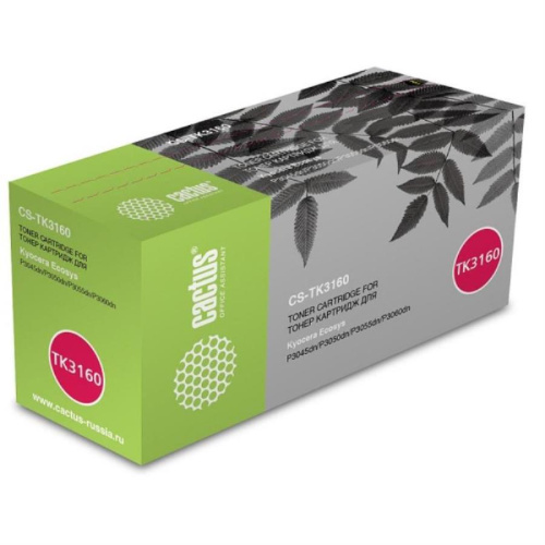 картинка CACTUS CS-TK3160 Картридж для принтеров Kyocera Ecosys P3045dn/P3050dn/P3055dn/P3060dn от магазина Интерком-НН