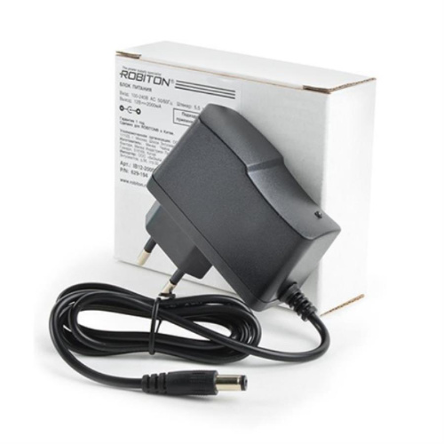 картинка Robiton IB12-2000S/II Блок питания 2000mA 12v, штекер 5,5х2,1х10мм от магазина Интерком-НН