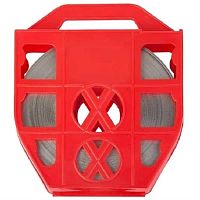 картинка Лента крепежная из нержавеющей стали LMN-C201 (50м) для фиксации элементов крепления кабеля  от магазина Интерком-НН