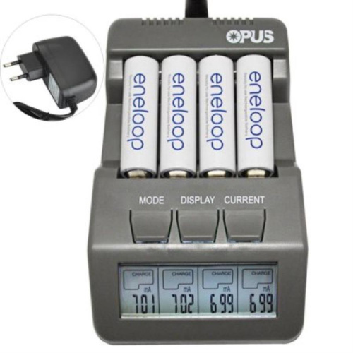 картинка Opus BT-C700 Универсальное зарядное устройство на 4 аккумулятора Ni-MH/Ni-Cd от магазина Интерком-НН фото 2