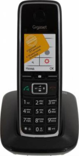 картинка Р/Телефон Dect Gigaset C530 RUS черный АОН от магазина Интерком-НН фото 8