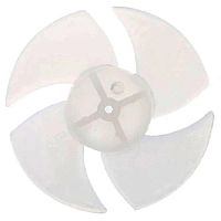 картинка Крыльчатка (вентилятор) двигателя 4 лопасти, H=20мм, D=57мм для фена от магазина Интерком-НН