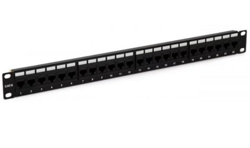 изображение Патч-панель 19" 1U, на 24 порта, Cat.6, RJ45, Dual IDC WT-2090B магазин Компании Интерком-НН картинка WT-2090B Патч-панель 19" 1U, на 24 порта, Cat.6, RJ45, Dual IDC от магазина Интерком-НН