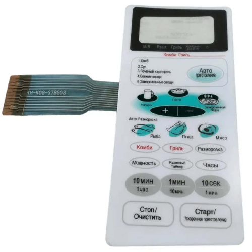 картинка Daewoo 3518521630 (TH-KOG37BG0S) Сенсорная панель для СВЧ (микроволновой) печи KOG-37BG0S от магазина Интерком-НН фото 3