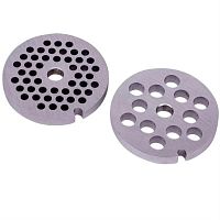 картинка Bosch 00629849 комплект решеток средняя 4мм и крупная 8мм для мясорубки MFW45020/02, MFW45120/01 от магазина Интерком-НН