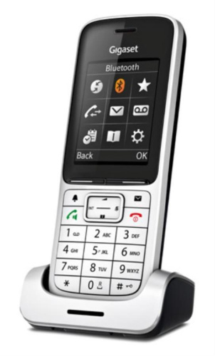 картинка Трубка доп. Dect Gigaset SL450HX RUS серебристый для SL450 от магазина Интерком-НН фото 2