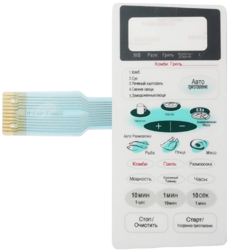 картинка Daewoo 3518521630 (TH-KOG37BG0S) Сенсорная панель для СВЧ (микроволновой) печи KOG-37BG0S от магазина Интерком-НН фото 3