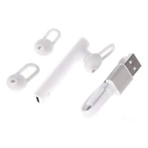 изображение Беспроводная гарнитура Xiaomi Mi Bluetooth LYEJ02LM (ZBW4349CN) для телефона, белая магазин Компании Интерком-НН фото 2 картинка Xiaomi LYEJ02LM (ZBW4349CN) Mi Bluetooth беспроводная гарнитура для телефона, белая от магазина Интерком-НН фото 2