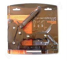 картинка Stelgrit Easy GO 643101 Степлер мебельный 3 в 1 для скоб 6-14x1,2мм тип 140 от магазина Интерком-НН