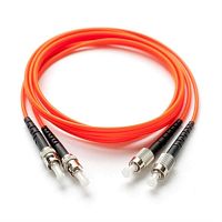 картинка Патч-корд оптический (optic patch cord) ST/UPC-ST/UPC MM 50/125 мкм многомодовый duplex 0.75 м от магазина Интерком-НН