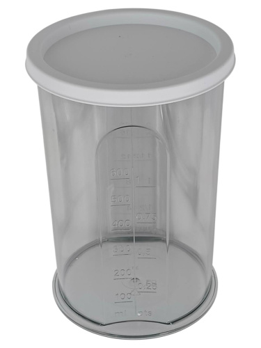 картинка Bosch MSM66135-MSK Мерный стакан с белой крышкой для блендера MSM66135 от магазина Интерком-НН фото 2