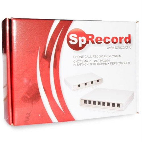 картинка SpRecord A8 Система записи, восемь каналов от магазина Интерком-НН фото 3