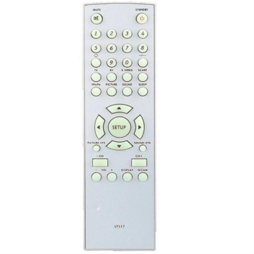 картинка Huayu LT117 (15269) пульт дистанционного управления (ПДУ) для телевизора BBK от магазина Интерком-НН