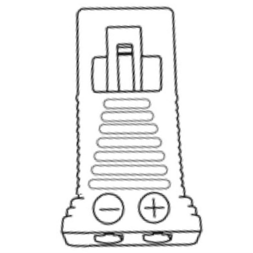картинка Panasonic RHQX1002V корпус разъема акустической системы (фиолетовый) SC-BTT775EE, XH175EE, BTT500EE от магазина Интерком-НН фото 3
