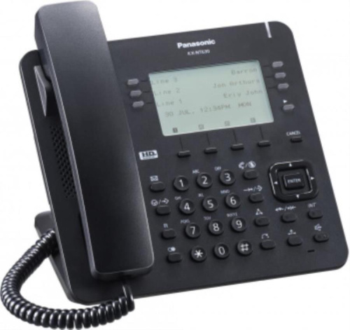картинка Телефон IP Panasonic KX-NT630RU-B черный от магазина Интерком-НН фото 2