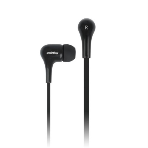 картинка Smartbuy SBE-007 Внутриканальные наушники с защитным кофром на молнии BLAST черные от магазина Интерком-НН