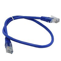картинка Патч-корд UTP cat. 5e 1м (синий) неэкранированный, литой коннектор  от магазина Интерком-НН
