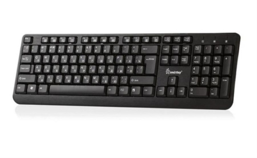 картинка SmartBuy SBK-208U-K ONE Клавиатура проводная мультимедийная USB (черная) от магазина Интерком-НН