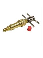 картинка Муфта Ганзена 1/4 быстросъемная в сборе для работы с хладагентами от магазина Интерком-НН