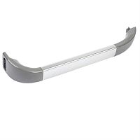 картинка Bosch 00701136 Ручка двери, серая с серебристой вставкой, без заглушки для холодильника  от магазина Интерком-НН