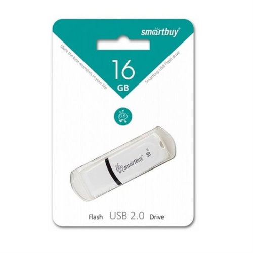 изображение Память USB 16Gb Smart Buy Paean белый 2.0 (SB16GBPN-W) магазин Компании Интерком-НН картинка Память USB 16Gb Smart Buy Paean белый 2.0 (SB16GBPN-W) от магазина Интерком-НН