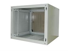 картинка Шкаф настенный 19", 12U, (600x600x640) разборный, серый, серия NOP (Netko) от магазина Интерком-НН