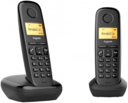 картинка Р/Телефон Dect Gigaset A170 DUO RUS черный (труб. в компл.:2шт) АОН от магазина Интерком-НН фото 2