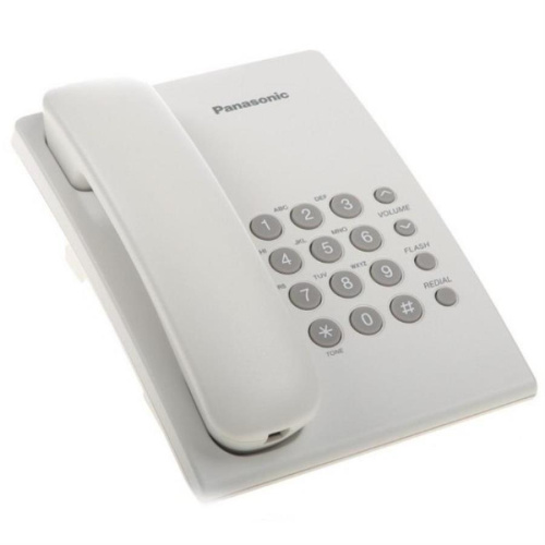 изображение Проводной телефон Panasonic KX-TS2350RUW, цвет белый магазин Компании Интерком-НН фото 3 картинка Panasonic KX-TS2350RUW проводной телефон, цвет белый от магазина Интерком-НН фото 3