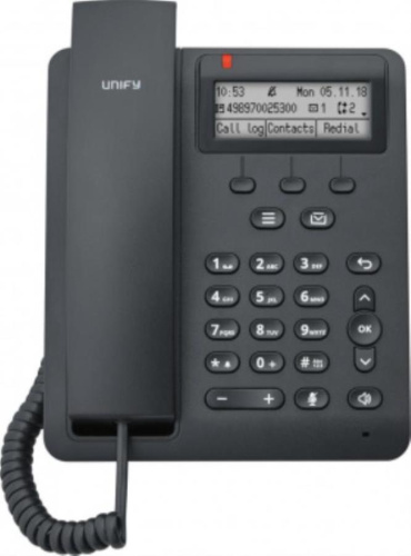картинка Телефон SIP Unify OpenScape CP100 черный (L30250-F600-C434) от магазина Интерком-НН фото 9