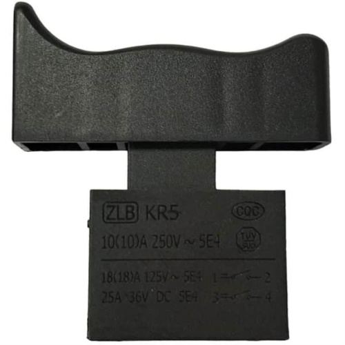 изображение Выключатель KR5 (226) без фиксатора 10A, 250V для электроинструмента магазин Компании Интерком-НН картинка Выключатель KR5 (226) без фиксатора 10A, 250V для электроинструмента от магазина Интерком-НН