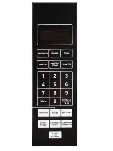 картинка 0701-49 SEB207Q7H-PAOCOA Сенсорная панель для микроволновой СВЧ печи BBK 20MWS-779S/B черный от магазина Интерком-НН фото 2