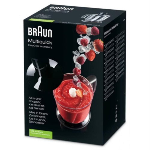 картинка Braun 0X81364469 Измельчитель MQ40 (1250мл) в сборе для блендера MR5, MR7, MQ5, MQ5V, MQ7, черный от магазина Интерком-НН фото 2