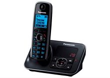 картинка Panasonic KX-TG6621RUM - Беспроводной телефон DECT (радиотелефон) с автоответчиком, цвет: серый мета от магазина Интерком-НН
