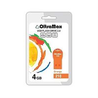 картинка Память USB 4Gb OltraMax 210 оранжевый (OM-4GB-210-Orange) от магазина Интерком-НН