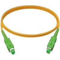 картинка Патч-корд оптический (optic patch cord) SC/APC-SC/APC SM 9/125мкм одномодовый (simplex) 3 метра от магазина Интерком-НН