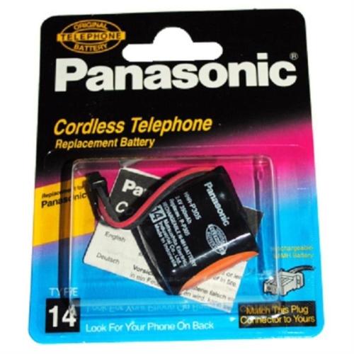 изображение Аккумулятор Panasonic HHR-P305Е/1В Ni-Mh 2.4 V.350 mAh для радиотелефонов KX-TC1005, KX-TC1025, KX-TC1040 магазин Компании Интерком-НН картинка Panasonic HHR-P305Е/1В (HHR-P305, HHR-P305PE/1B, P-P305PE ) Аккумулятор для радиотелефонов от магазина Интерком-НН