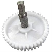 картинка Шестерня большая с валом D=80мм, H=75/17мм, 44 прямых зубьев для мясорубки Polaris  от магазина Интерком-НН