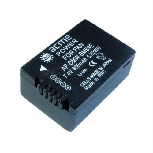 картинка AcmePower AP-DMW-BMB9 Аккумулятор Li-ion, 7.4 V, 800 mAh для фотокамер Panasonic от магазина Интерком-НН фото 2